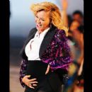 Beyonce showing off her baby bump