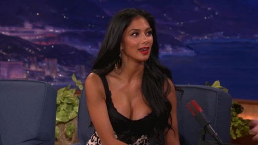 NICOLE SCHERZINGER's Boobs Distract Conan 