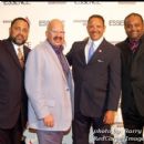 Honoree Tom Joyner with other attendees at Essence Evening of Excellence