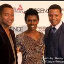 Actors Cuba Gooding Jr and Terrence Howard with Essence Editor in Chief Constance White