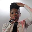 Janelle Monae performs at the Rock in Rio de Janeiro, Brazil