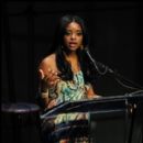 National Action Network Executive Director Tamika D. Mallory speaks at the 2011 Triumph Awards