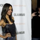 Zoe Saldana attends the screening for "Glamour Reel Moments" in Los Angeles