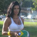Gotta love a Brazilian soccer dimepiece...or is that volleyball?  Who cares?
