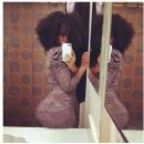 Yeah...look at that booty in the mirror