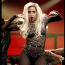 Lady Gaga performing