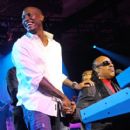 Tyrese Gibson joins Stevie Wonder on New Year's Eve in Las Vegas