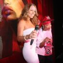 Mariah Carey looks amazing in all-white...and Da Brat is in the pic too
