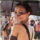 Zoe Saldana magazine spread