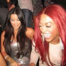 Kim Kardashian and Trina