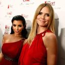 Kim Kardashian and Heidi Klum