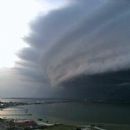 The edge of a hurricane...WHOA!
