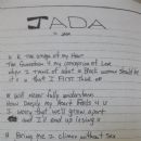 Tupac's letter to Jada Pinkett-Smith