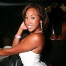 Diznee looking sexy in a white mini-skirt