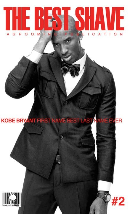Kobe Bryant cover The Best Shave magazine