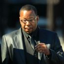 Bobby Brown leaving Whitney Houston's Funeral