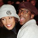 Whitney Houston and Bobby Brown
