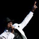 Bobby Brown performing with New Editiion