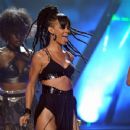 Rihanna performing on the 2012 'American Idol' finale