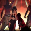 Rihanna performing on the 2012 'American Idol' finale