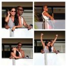 Eddie Murphy and Rocsi Diaz from BET's '106 & Park'