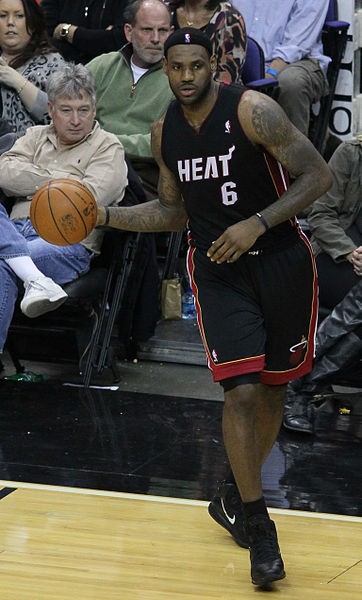 LeBron during the 2010-11 regular season.