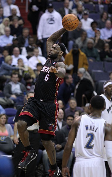 Lebron getting nasty