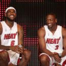 Lebron and Wade intro last year