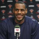 Lebron at press conference