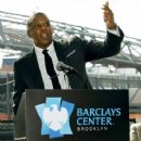 Jay-Z announcing the Brooklyn Nets new arena, Barclays Center