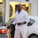 R&B singer Tyrese Gibson was seen arriving at Nobu nightclub in Malibu, CA in his customized Maserati on Sunday