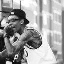 Wiz Khalifa rapping