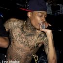 Wiz rapping shirtless