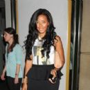 Angela Simmons seen arriving to the Madea’s Witness Protection premiere after party at the Hudson Hotel in New York