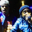 Big Sean and Wale rapping 