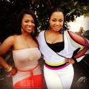 Kandi Burruss and Phaedra Parks