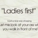 When being a gentleman pays off