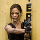 Zoe Saldana is ready for war!