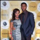 Nicole Beharie and Chadwick Boseman (Actors in the upcoming Jackie Robinson movie "42")
