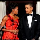 First Lady Michelle Obama and President Barack Obama