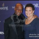 BET Executive Stephen Hill and BET CEO Debra Lee