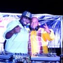 Azigiza and DJBlack at the 90's Jam
