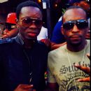 Comedian Michael Blackson and MIKE WEST @ Frank Skis in ATL
