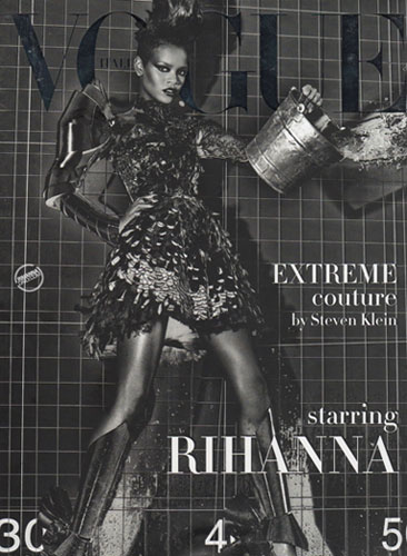 Rihanna Vogue Cover - September 2009 Rihanna Vogue Cover - September 2009