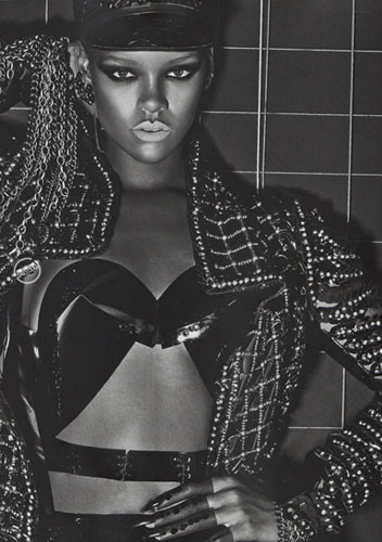 Rihanna Vogue Cover - Lips Rihanna Vogue Cover - Lips