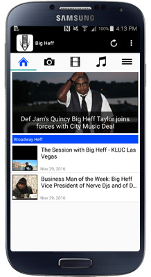 Big Heff Android App