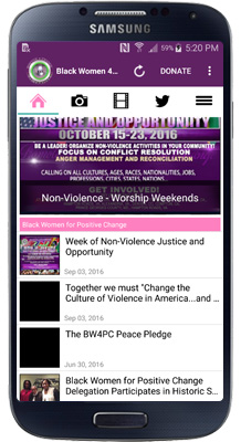 Black Women 4 Positive Change Android App