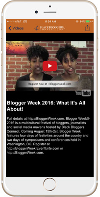 Black Bloggers Connect iPhone App