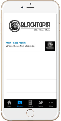 Blacktopia iPhone App
