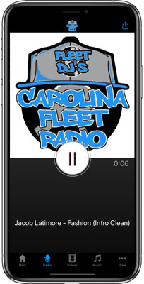 Carolina Fleet Radio iPhone App